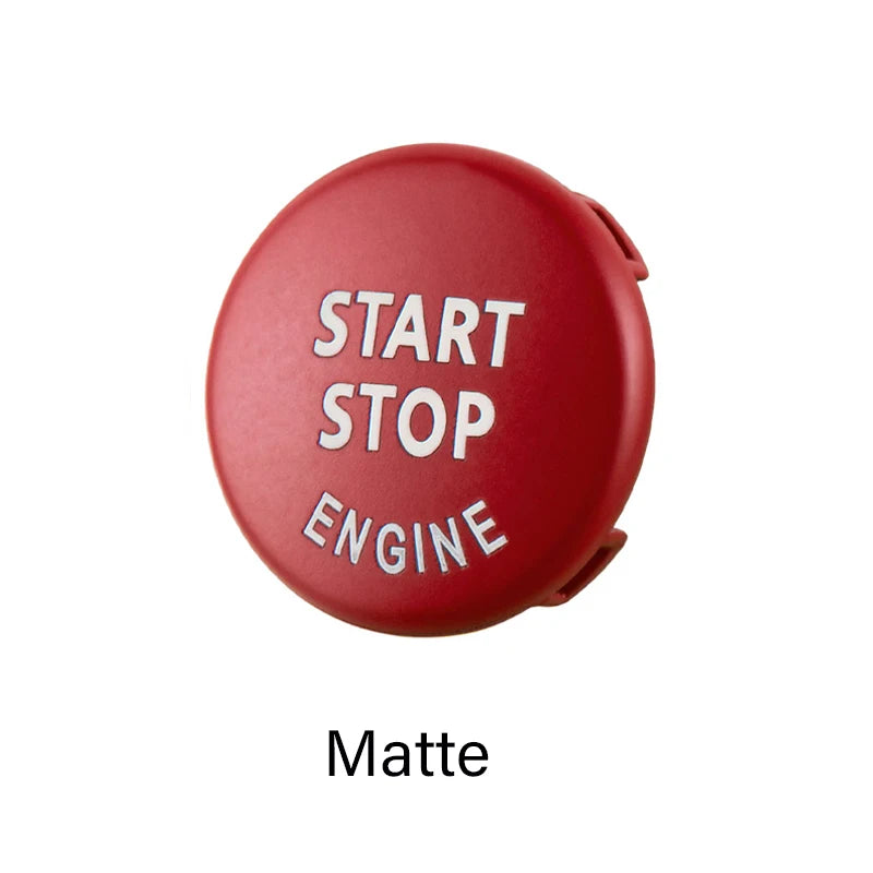 Bouton de démarrage du moteur de voiture, couvercle de remplacement, interrupteur d'arrêt, accessoires de voiture, décor, adapté pour BMW E87, E60, E83, E84, E89, E90, E91, E92, E93
