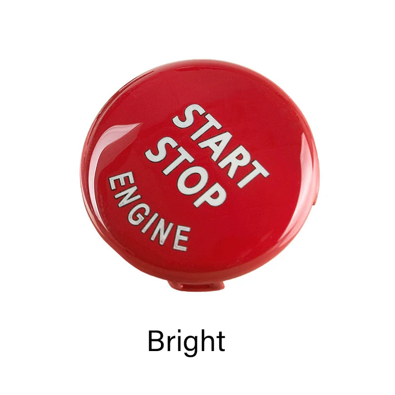 Bouton de démarrage du moteur de voiture, couvercle de remplacement, interrupteur d'arrêt, accessoires de voiture, décor, adapté pour BMW E87, E60, E83, E84, E89, E90, E91, E92, E93