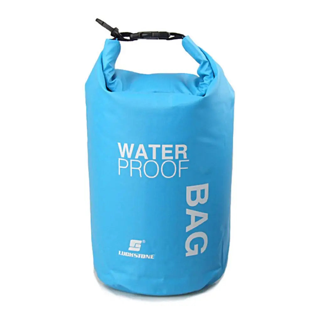 Sac sec étanche 2L/3L/5L/10L, sac flottant pour natation, Rafting, kayak, Trekking en rivière, voile, canoë, bateau
