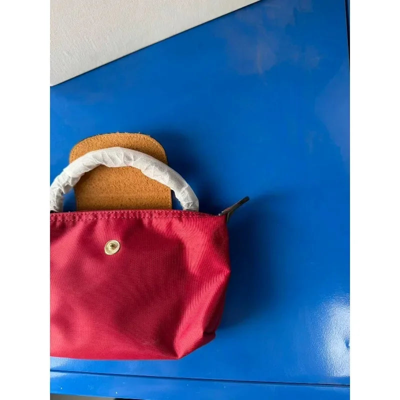 Mini sac à boulettes style Y2K, sac à bandoulière en nylon étanche, sac pour téléphone portable, sac à la mode pour femmes