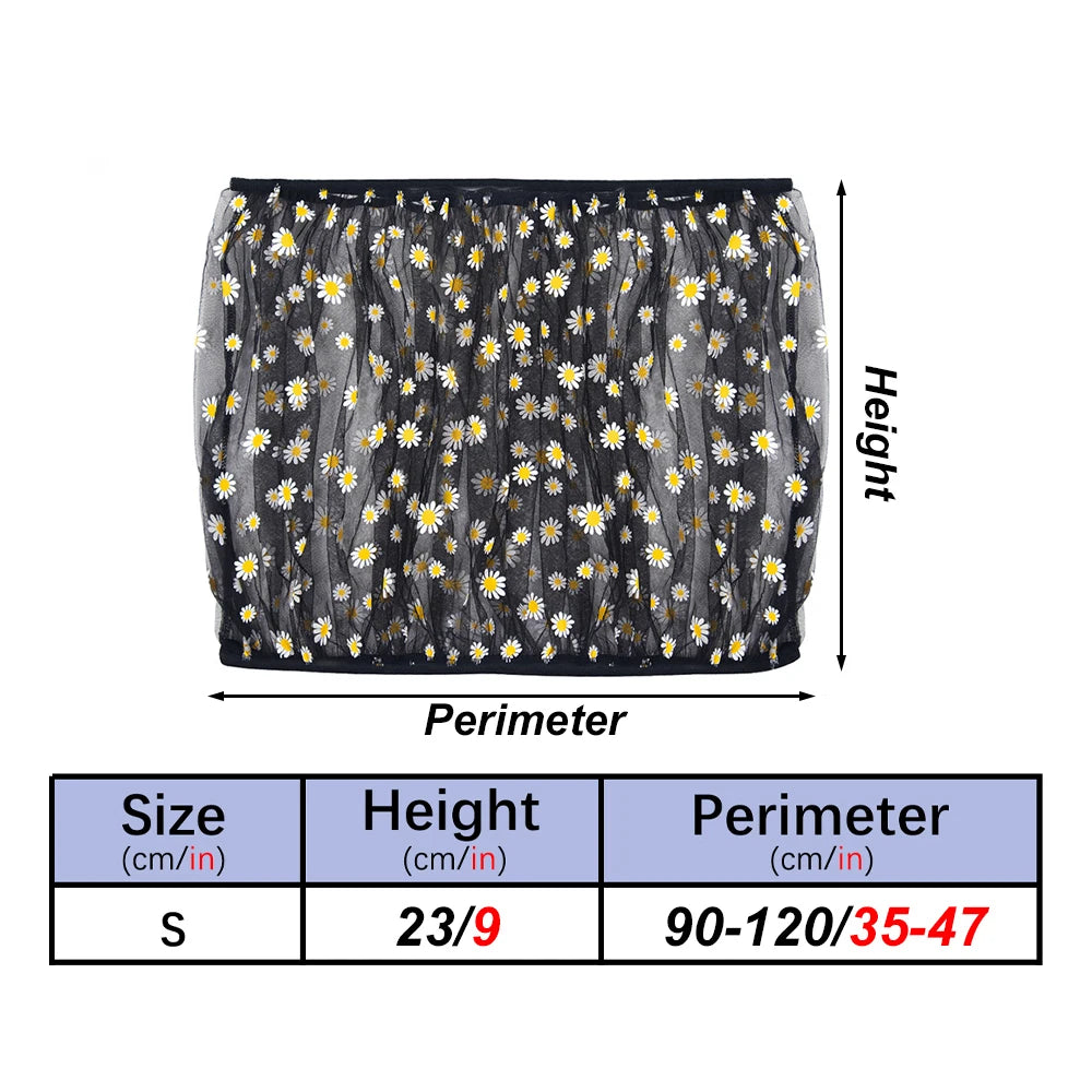 Couverture de filet de Cage à oiseaux réglable, attrape-plumes de graines de Cage à oiseaux, protection de jupe souple, filet en maille en Nylon pour Cages ronds et carrés