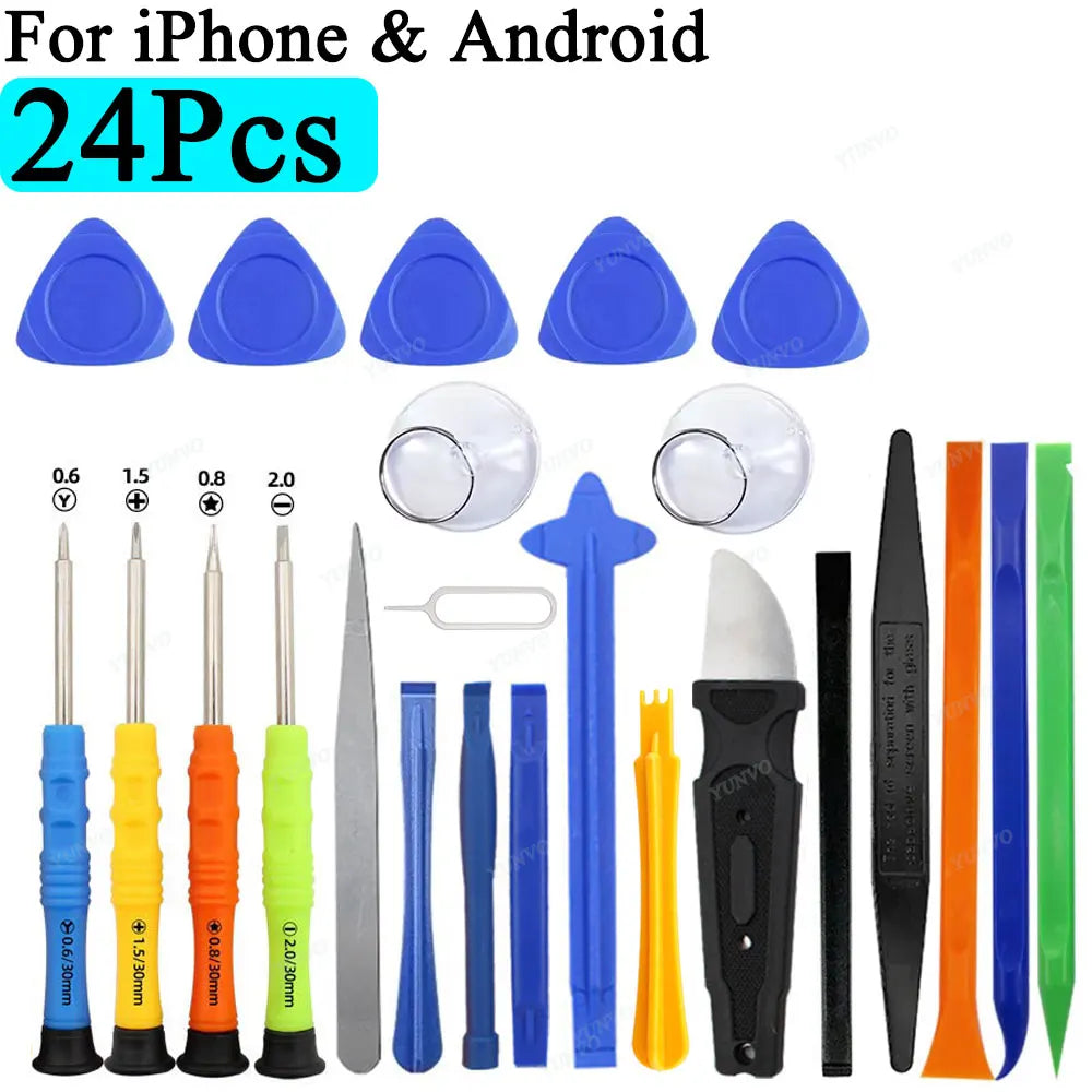 Mobile Phone Repair Tools Disassemble Repair Set for iPhone Screwdriver Combination Skid Multi Function Disassembly for iPhone