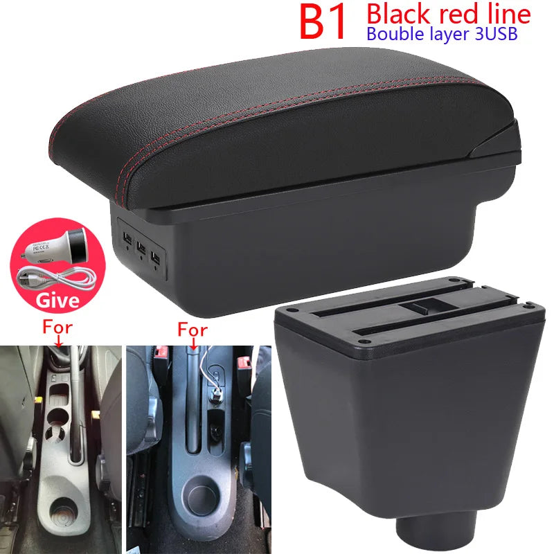 Accoudoir de voiture pour Renault Clio 4, Captur Clio 3 III IV, boîte d'accoudoir de voiture, pièces de rangement d'accessoires, rénovation intérieure dédiée