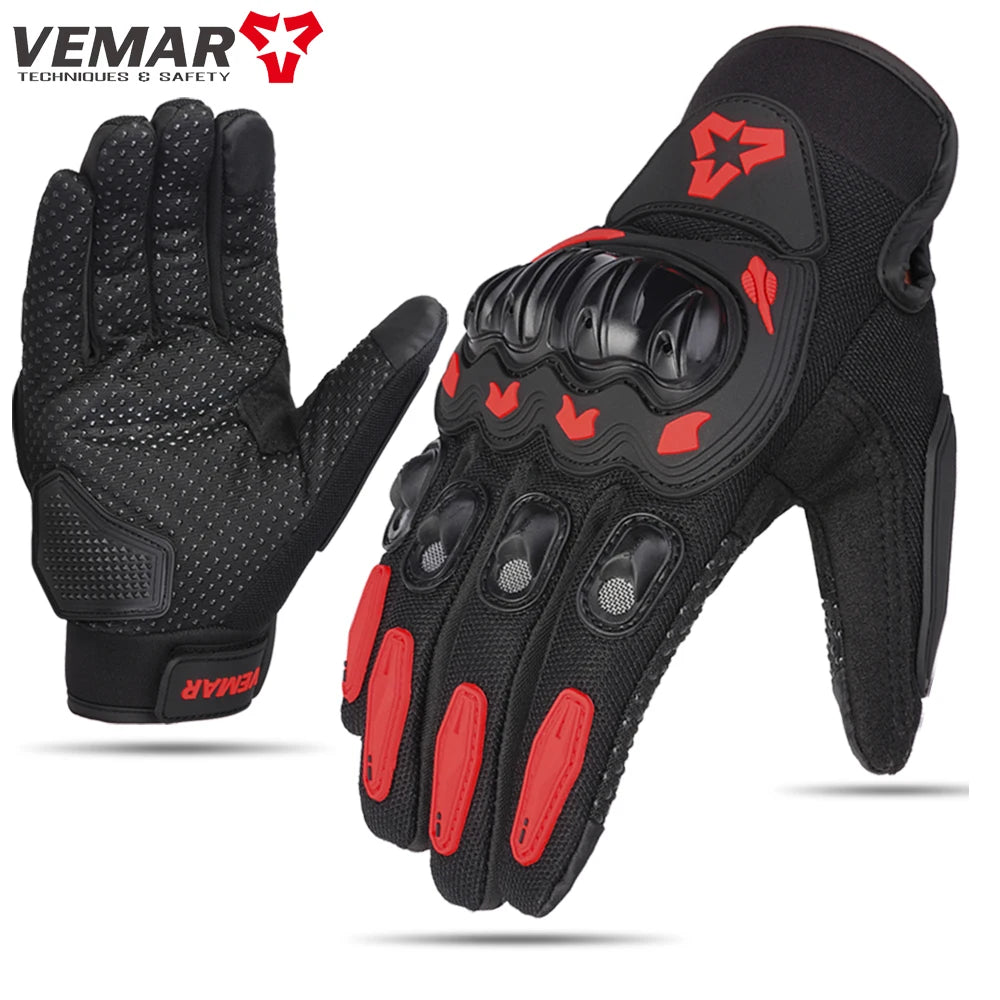 Été nouveaux hommes gants de Moto dur joint écran tactile Moto Motocross Moto motard gants Moto accessoires M-XXL