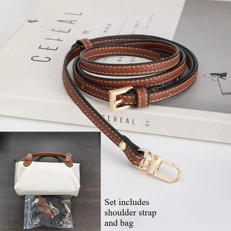 Y2k – sac fourre-tout en Nylon, Mini sac 2025, sangle d'épaule en forme de boulette, ceinture sans poinçon, accessoire de Conversion perforé