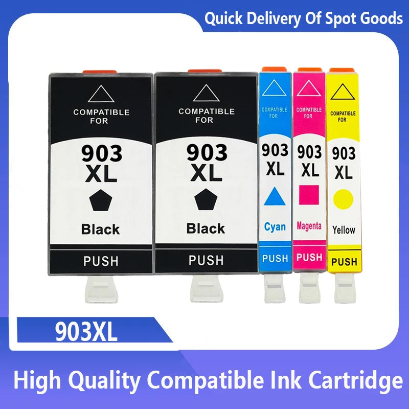 Cartouche d'encre 903XL pour imprimante HP 903XL 903 XL, Compatible avec HP903 Officejet Pro 6950 6960 6961 6963 6964 6965 6966