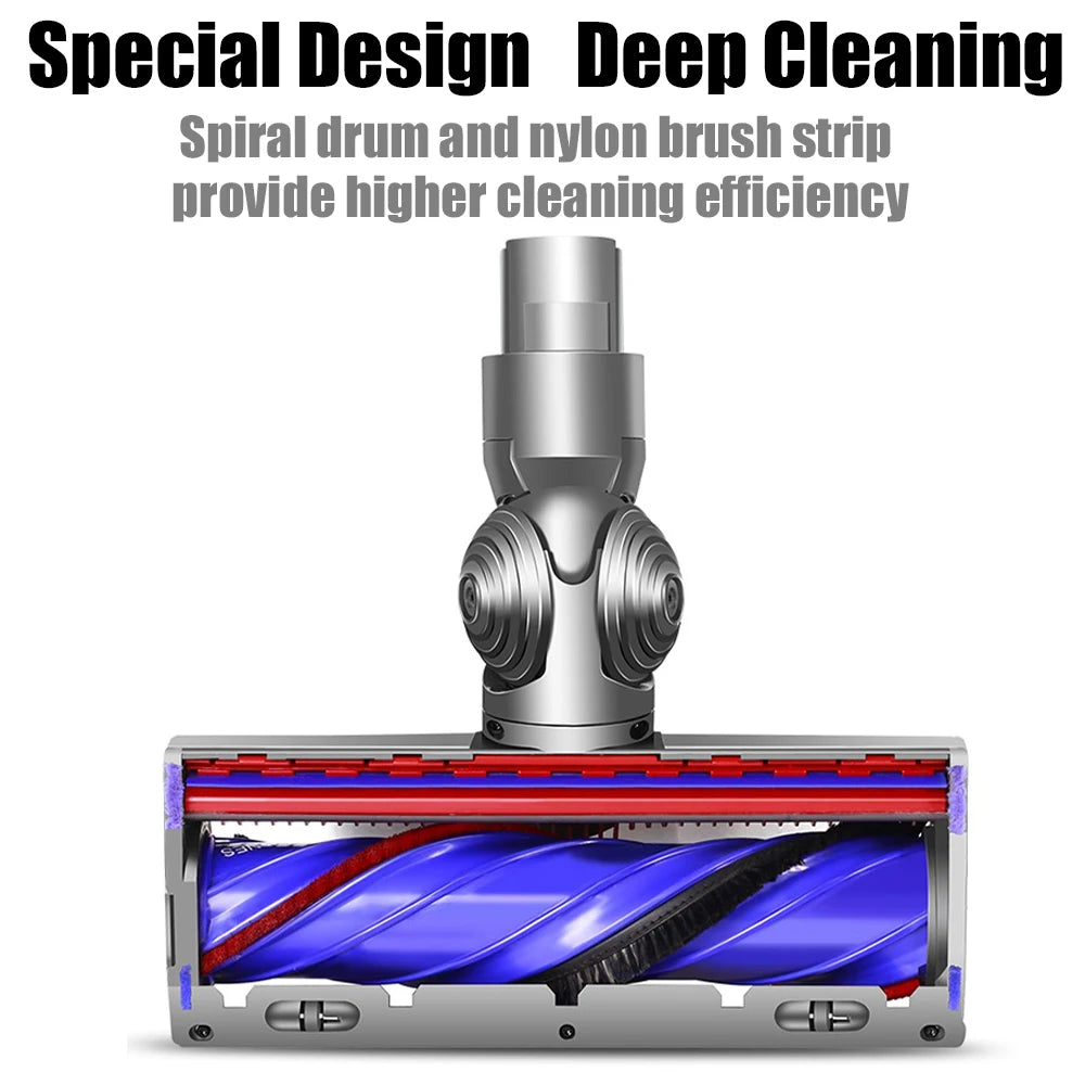 Pour Dyson V7 V8 V10 V11 V15 aspirateur Anti Entangleme tête de nettoyage à entraînement Direct, tête de nettoyage de tête de moteur brosse outil de Turbine
