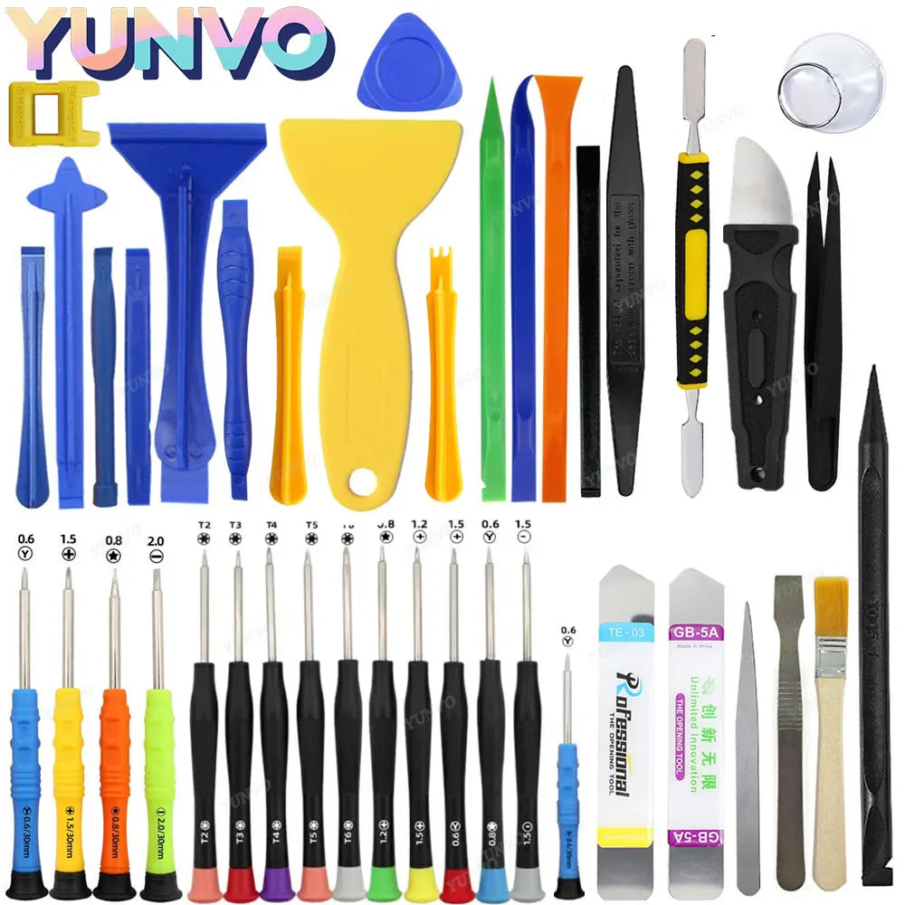 Mobile Phone Repair Tools Disassemble Repair Set for iPhone Screwdriver Combination Skid Multi Function Disassembly for iPhone