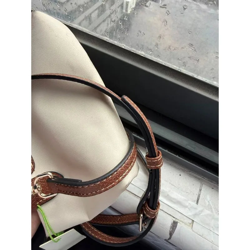 Mini sac à boulettes style Y2K, sac à bandoulière en nylon étanche, sac pour téléphone portable, sac à la mode pour femmes