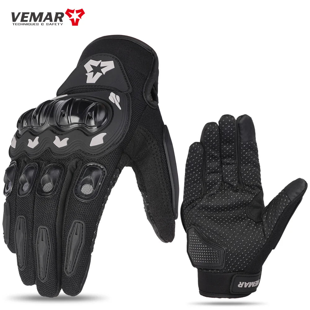Été nouveaux hommes gants de Moto dur joint écran tactile Moto Motocross Moto motard gants Moto accessoires M-XXL