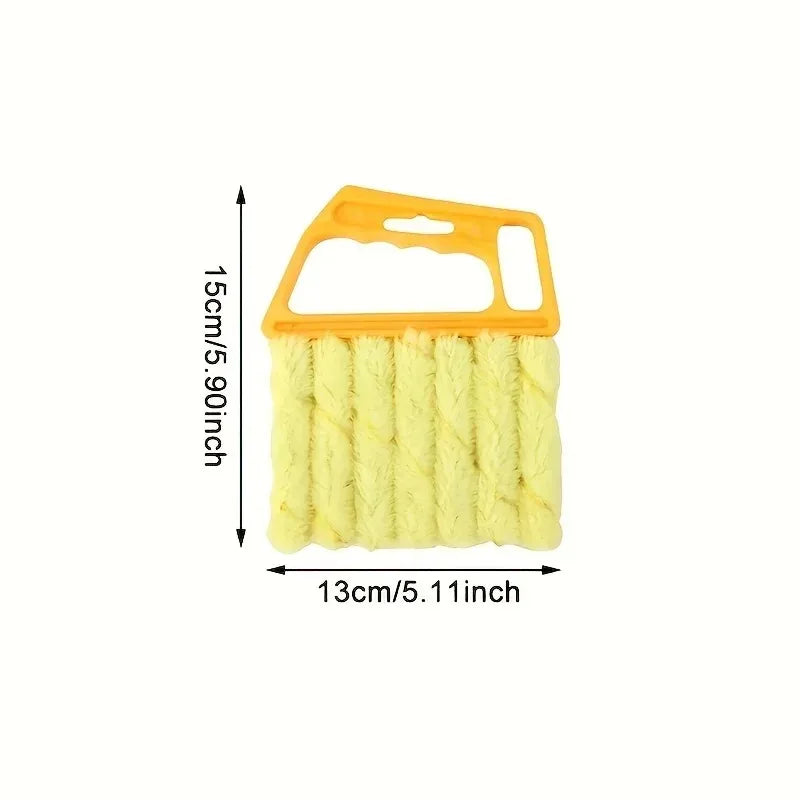 Brosse de nettoyage de vitres pour stores, brosse de dépoussiérage pour stores lavables et détachables, plumeau pour stores, brosse anti-poussière domestique pour cabine de fenêtre