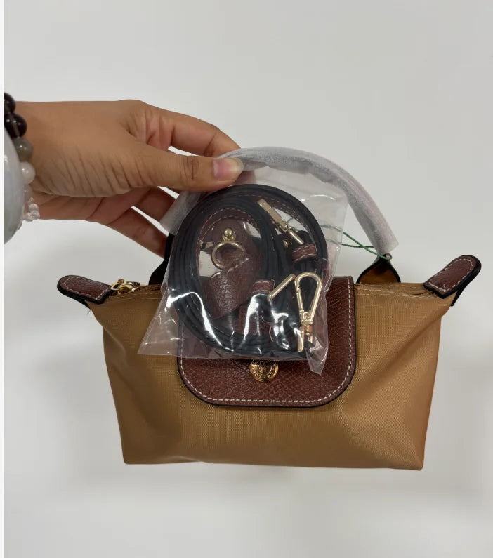 Porte-monnaie de grande capacité pour clés de téléphone portable, sac croisé diagonale portable avec bandoulière, sans poinçonnage, nouvelle série 2025