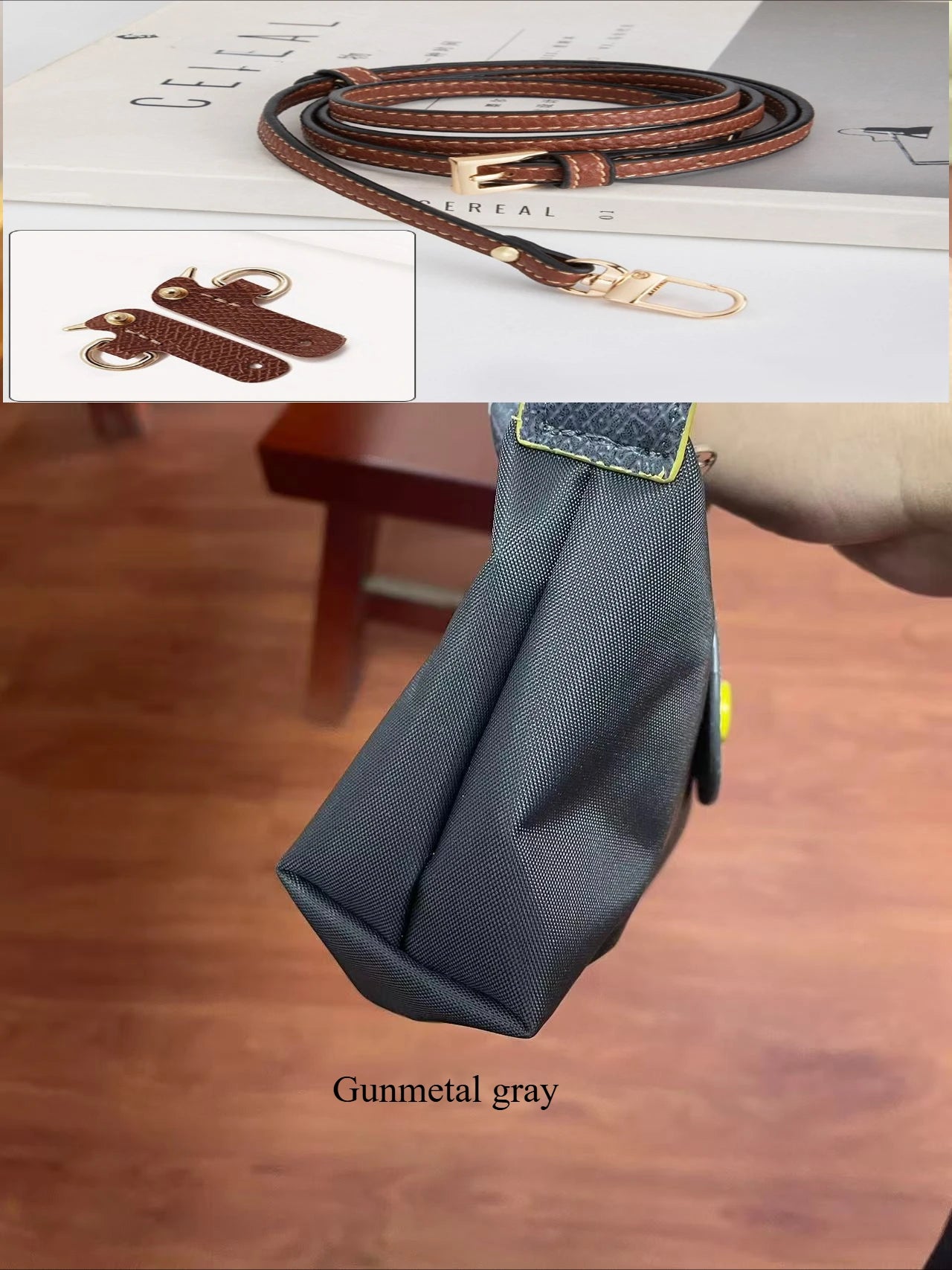 Y2k – sac fourre-tout en Nylon, Mini sac 2025, sangle d'épaule en forme de boulette, ceinture sans poinçon, accessoire de Conversion perforé