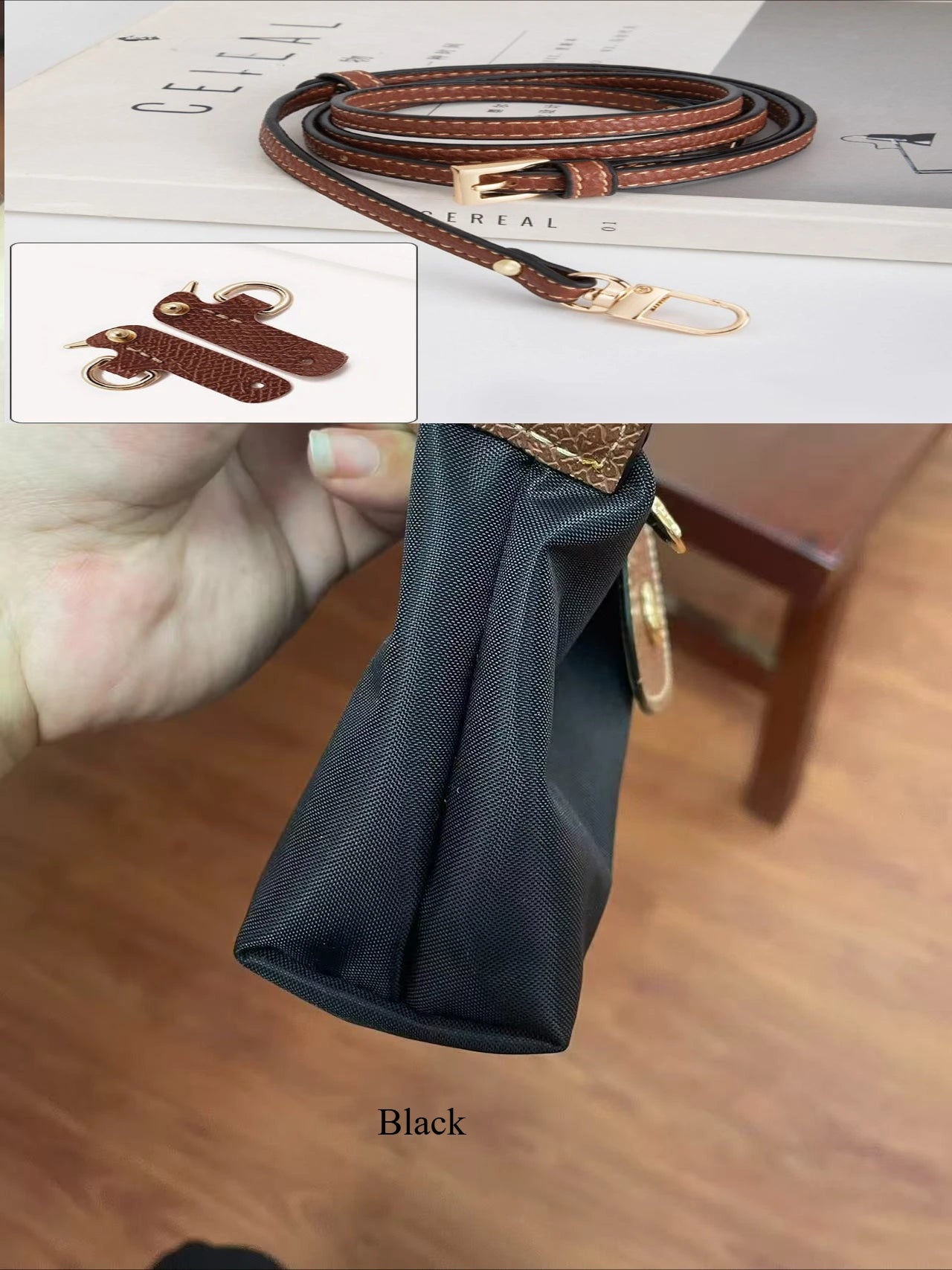 Y2k – sac fourre-tout en Nylon, Mini sac 2025, sangle d'épaule en forme de boulette, ceinture sans poinçon, accessoire de Conversion perforé