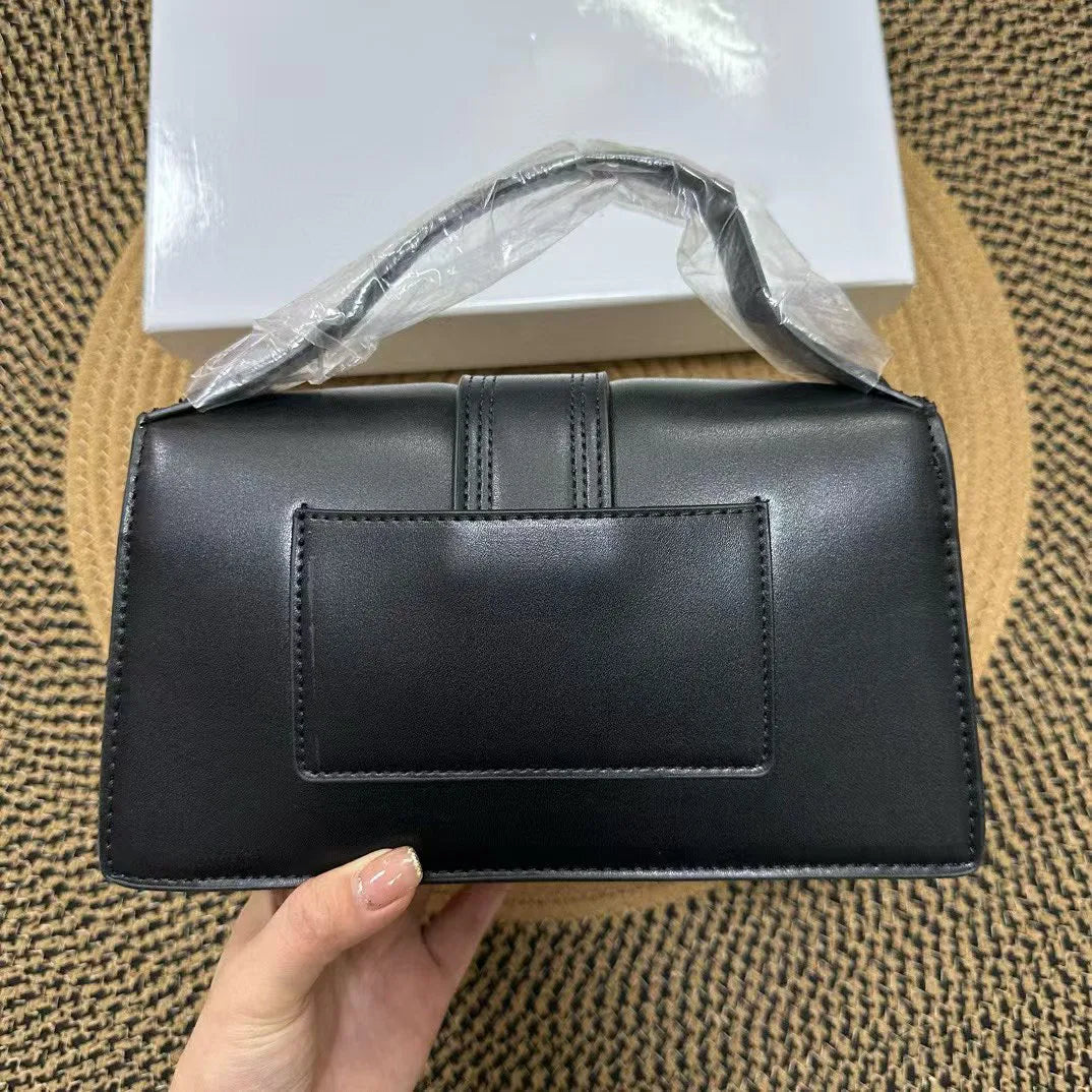 Ja-Sac à Main en Cuir de Veau pour Femme, Sacoche à Bandoulière Simple, Diagonale, Nouvelle Collection 2025