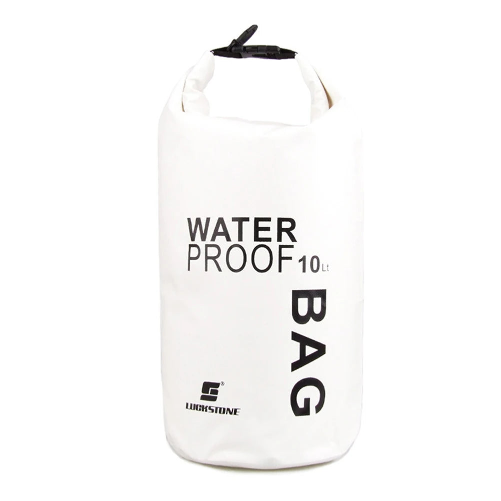 Sac sec étanche 2L/3L/5L/10L, sac flottant pour natation, Rafting, kayak, Trekking en rivière, voile, canoë, bateau