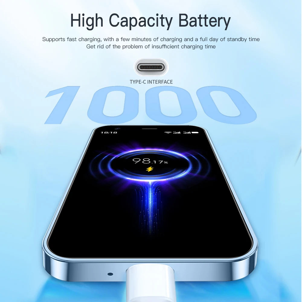 SERVO -Mini Smartphone 15SE, 3G WCDMA, Système Android, WiFi, Hotspot Play, PR3.0 ", Affichage, Petit Palmier, Matin, Touristes intelligents, EpiStandby