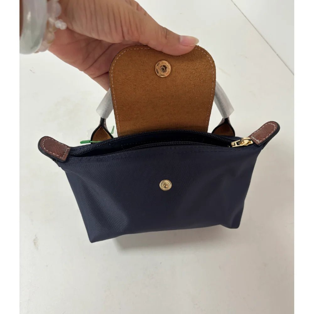 Porte-monnaie de grande capacité pour clés de téléphone portable, sac croisé diagonale portable avec bandoulière, sans poinçonnage, nouvelle série 2025