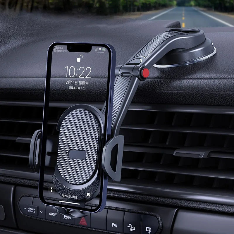 2025 nouveau Support de téléphone de voiture à ventouse universelle pare-brise tableau de bord de voiture Support de cellule Mobile pour iPhone15 14 13 Xiaomi Samsun