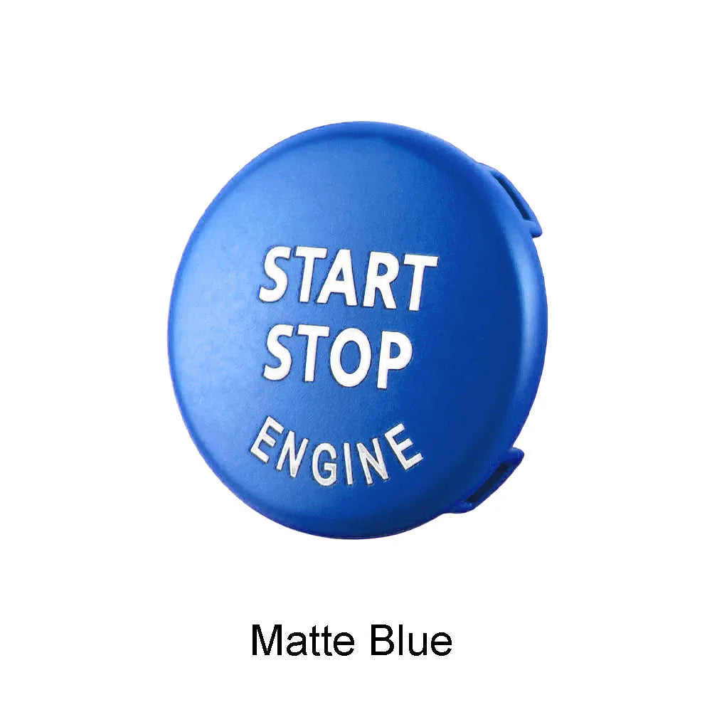 Bouton de démarrage du moteur de voiture, couvercle de remplacement, interrupteur d'arrêt, accessoires de voiture, décor, adapté pour BMW E87, E60, E83, E84, E89, E90, E91, E92, E93
