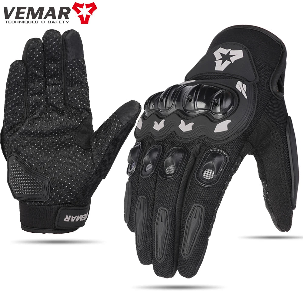 Été nouveaux hommes gants de Moto dur joint écran tactile Moto Motocross Moto motard gants Moto accessoires M-XXL
