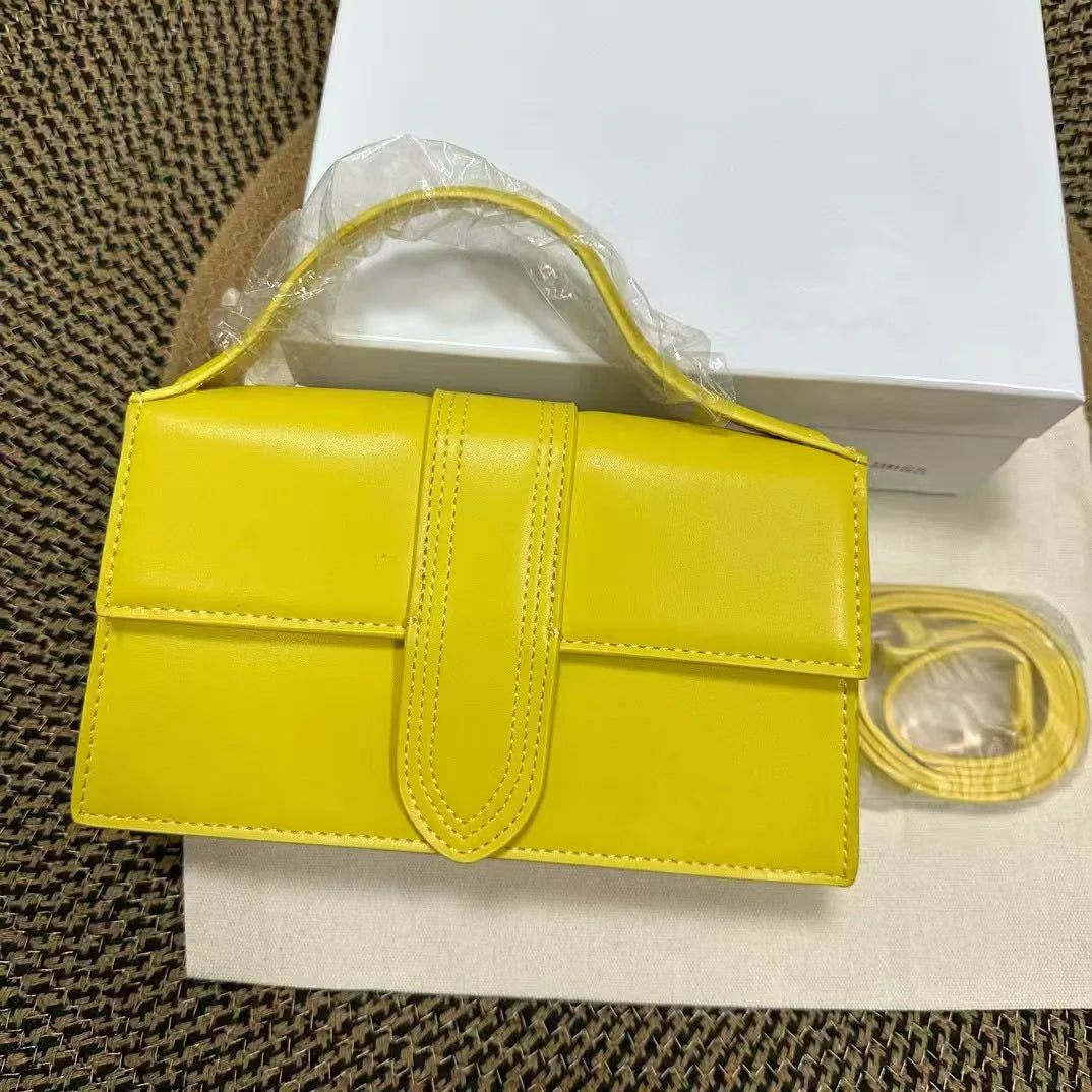 Ja-Sac à Main en Cuir de Veau pour Femme, Sacoche à Bandoulière Simple, Diagonale, Nouvelle Collection 2025