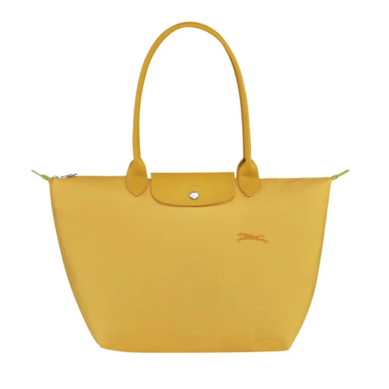 1 femmes pliable hobos nylon sac à main sacs classiques dame sac fourre-tout brodé sacs à bandoulière courts et longchamp poignées sacs