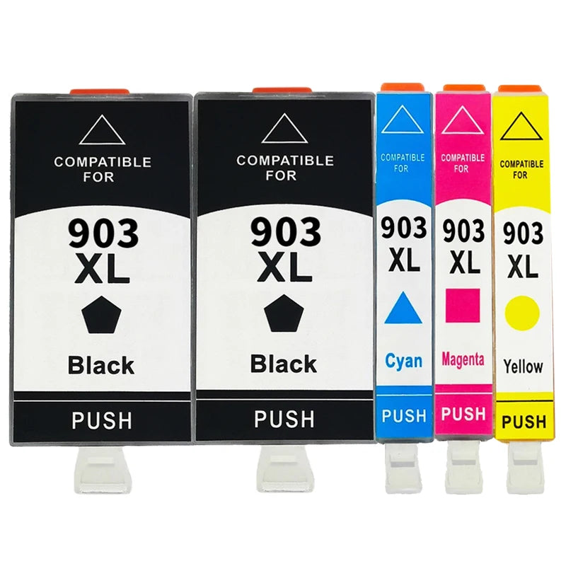 Cartouche d'encre 903XL pour imprimante HP 903XL 903 XL, Compatible avec HP903 Officejet Pro 6950 6960 6961 6963 6964 6965 6966