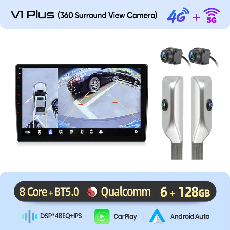 Junsun-Autoradio Android sans fil pour voiture, CarPlay, Cristaux, Berlingo B9, KIT Partner, 2008-2019, Limitation GPS, 2 Din