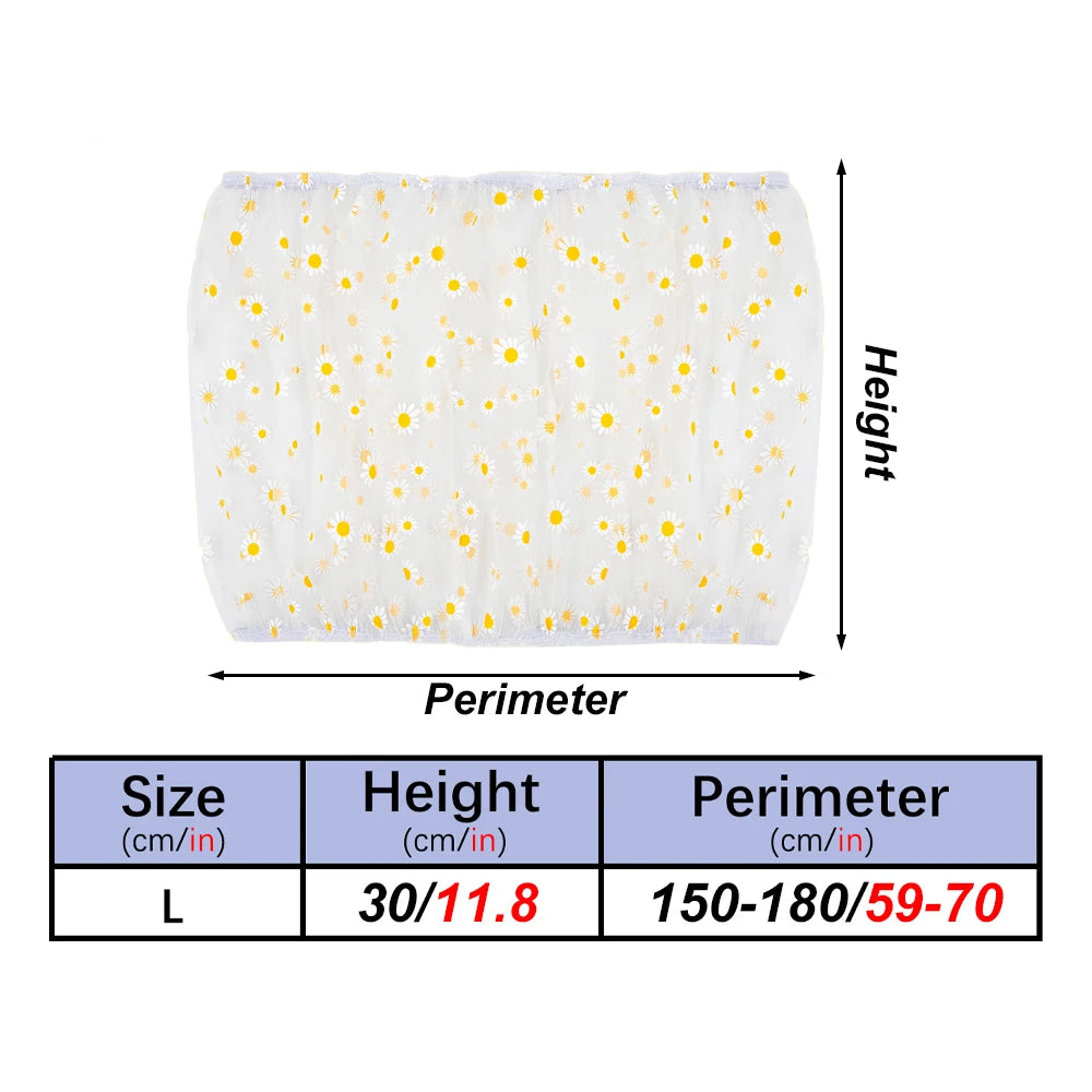 Couverture de filet de Cage à oiseaux réglable, attrape-plumes de graines de Cage à oiseaux, protection de jupe souple, filet en maille en Nylon pour Cages ronds et carrés
