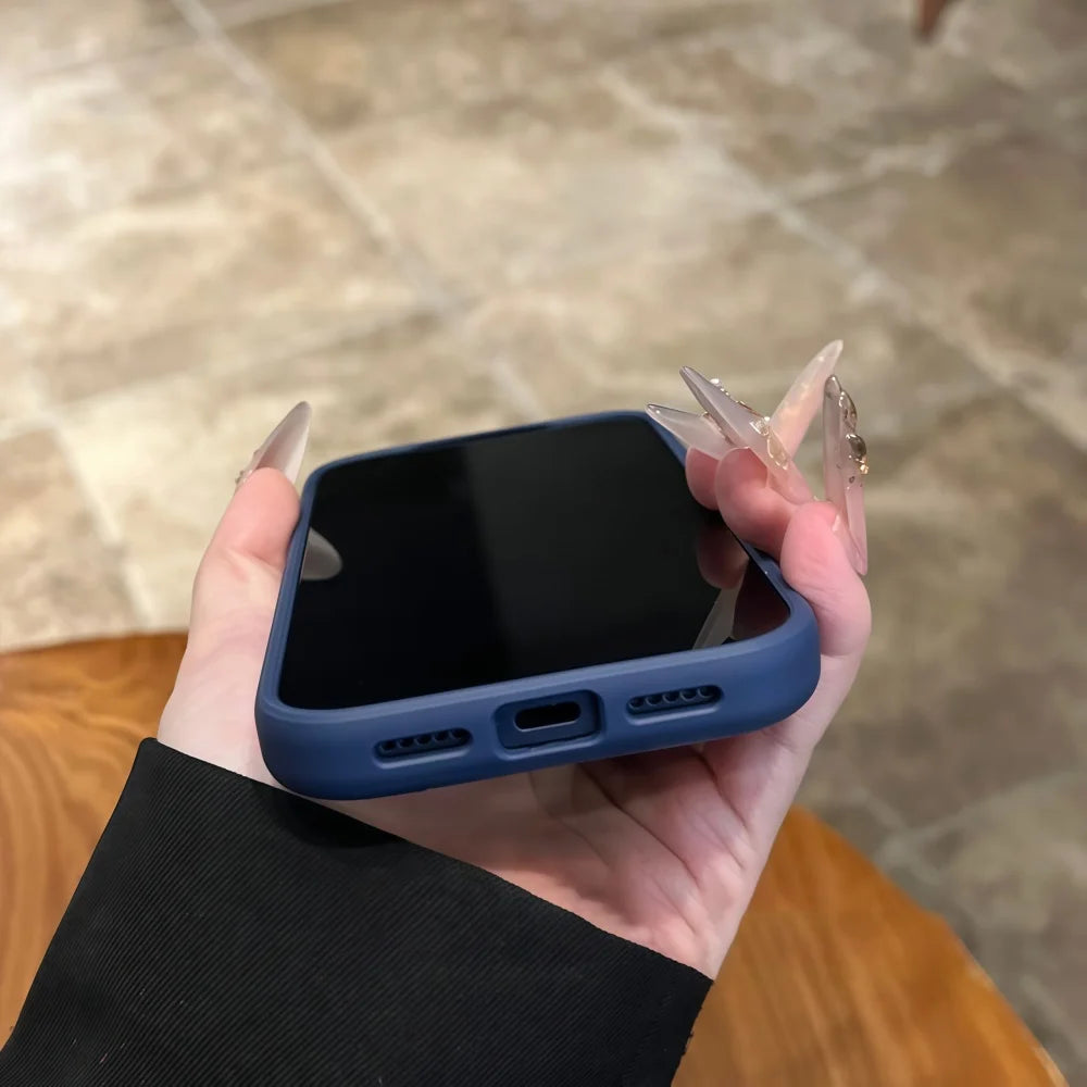 Coque de téléphone transparente avec bouton tactile pour appareil photo Intelligent, étui antichoc Transparent pour iPhone 17 Pro Max 17 Pro 17 Air