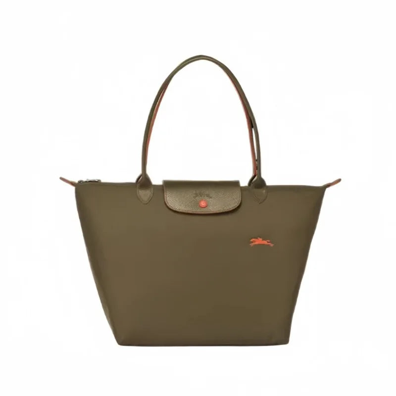 1 femmes pliable hobos nylon sac à main sacs classiques dame sac fourre-tout brodé sacs à bandoulière courts et longchamp poignées sacs