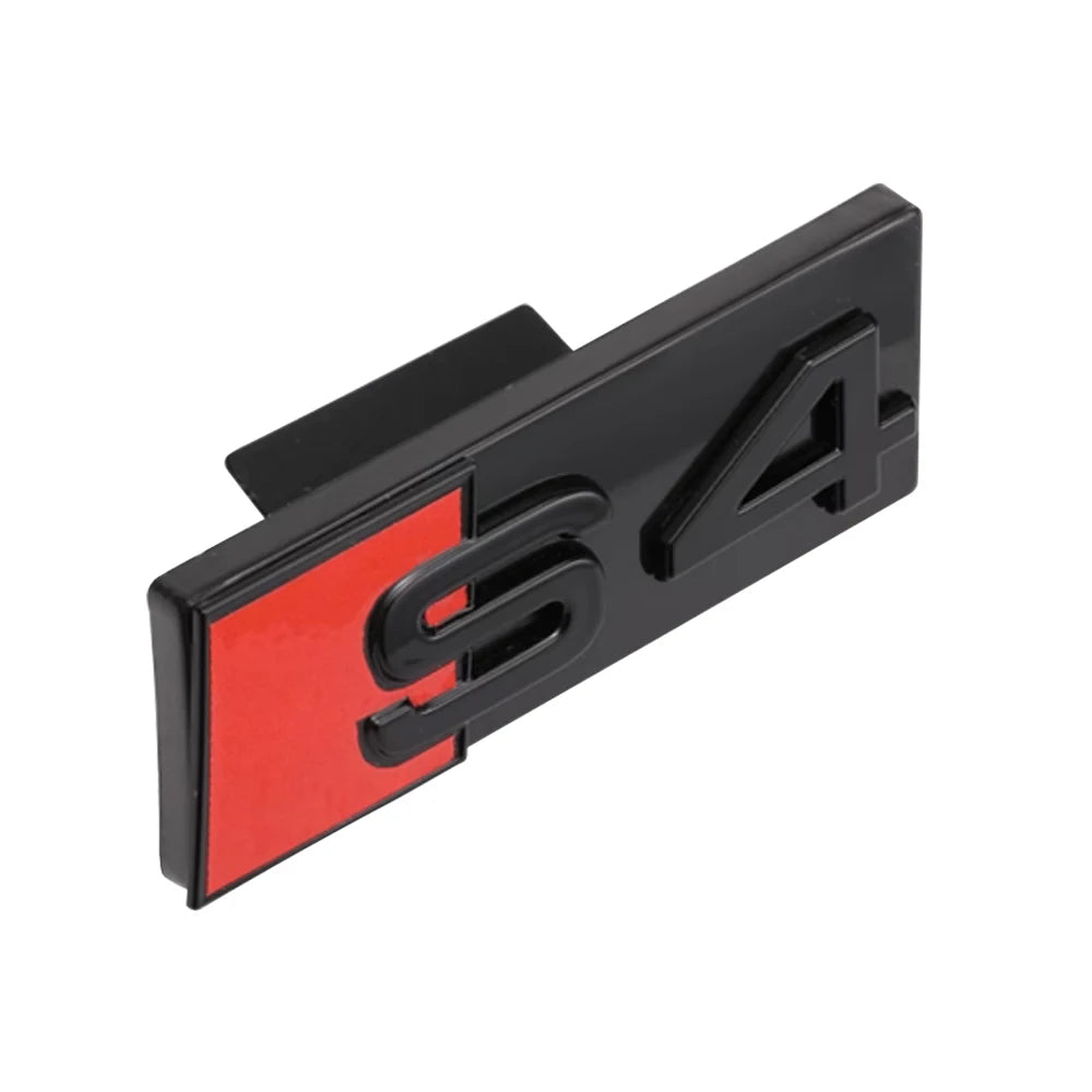 Décoration d'emblème de calandre avant de voiture ABS 3D, accessoires de Modification automobile pour Audi RS3 RS4 RS5 RS6 RS7 RS8 Badge Logo