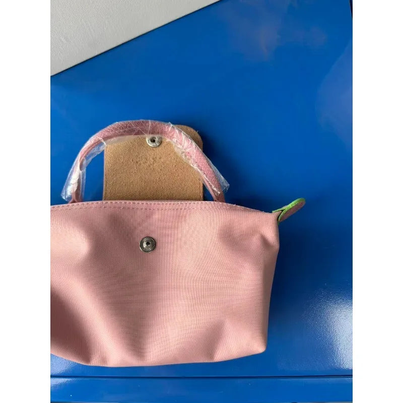 Mini sac à boulettes style Y2K, sac à bandoulière en nylon étanche, sac pour téléphone portable, sac à la mode pour femmes