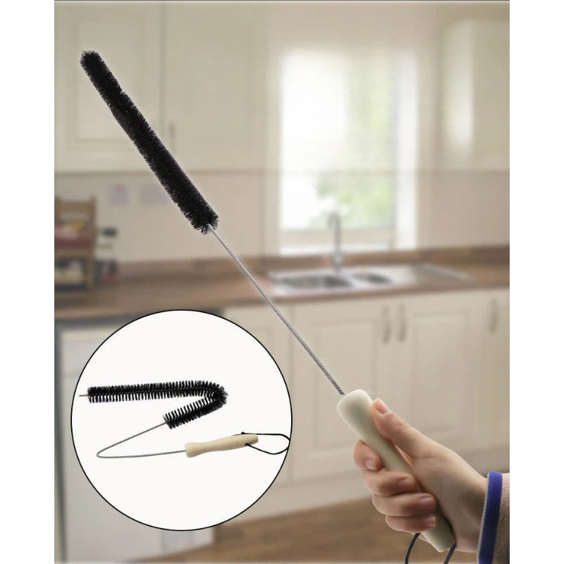 Brosse à peluches pour sèche-linge, nettoyeur de piège à évent, brosse de nettoyage de radiateur, brosse de nettoyage de Machine à laver, fournitures de nettoyage 1 pièce