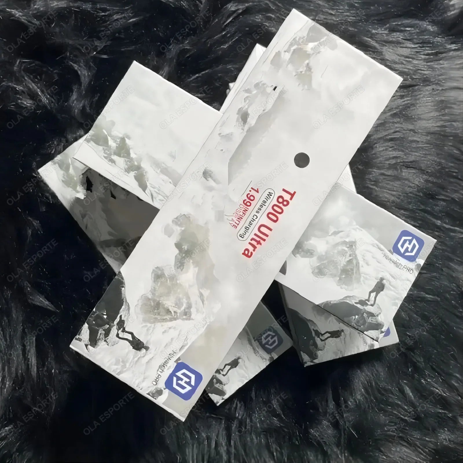 Wholesale T800 Ultra Smart Watch Men 49mm Series 8 AMOLED Screen NFC Compass Waterproof For Apple Watch IWO Ultra 9 Smartwatch