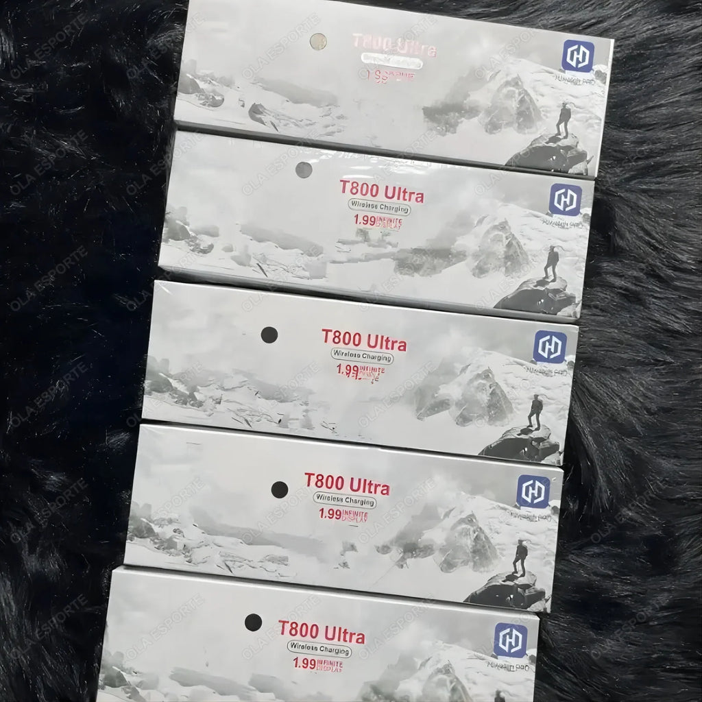 Wholesale T800 Ultra Smart Watch Men 49mm Series 8 AMOLED Screen NFC Compass Waterproof For Apple Watch IWO Ultra 9 Smartwatch