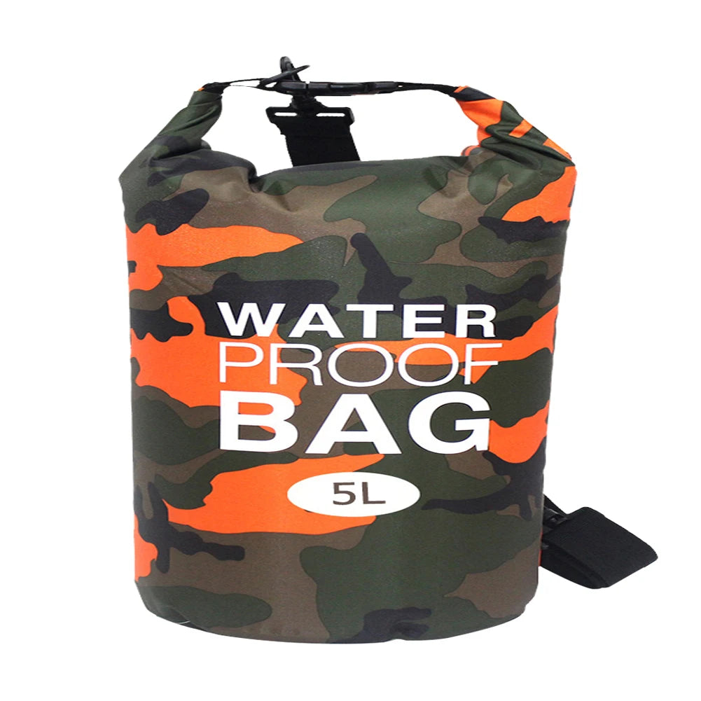 Sac sec étanche 2L/3L/5L/10L, sac flottant pour natation, Rafting, kayak, Trekking en rivière, voile, canoë, bateau