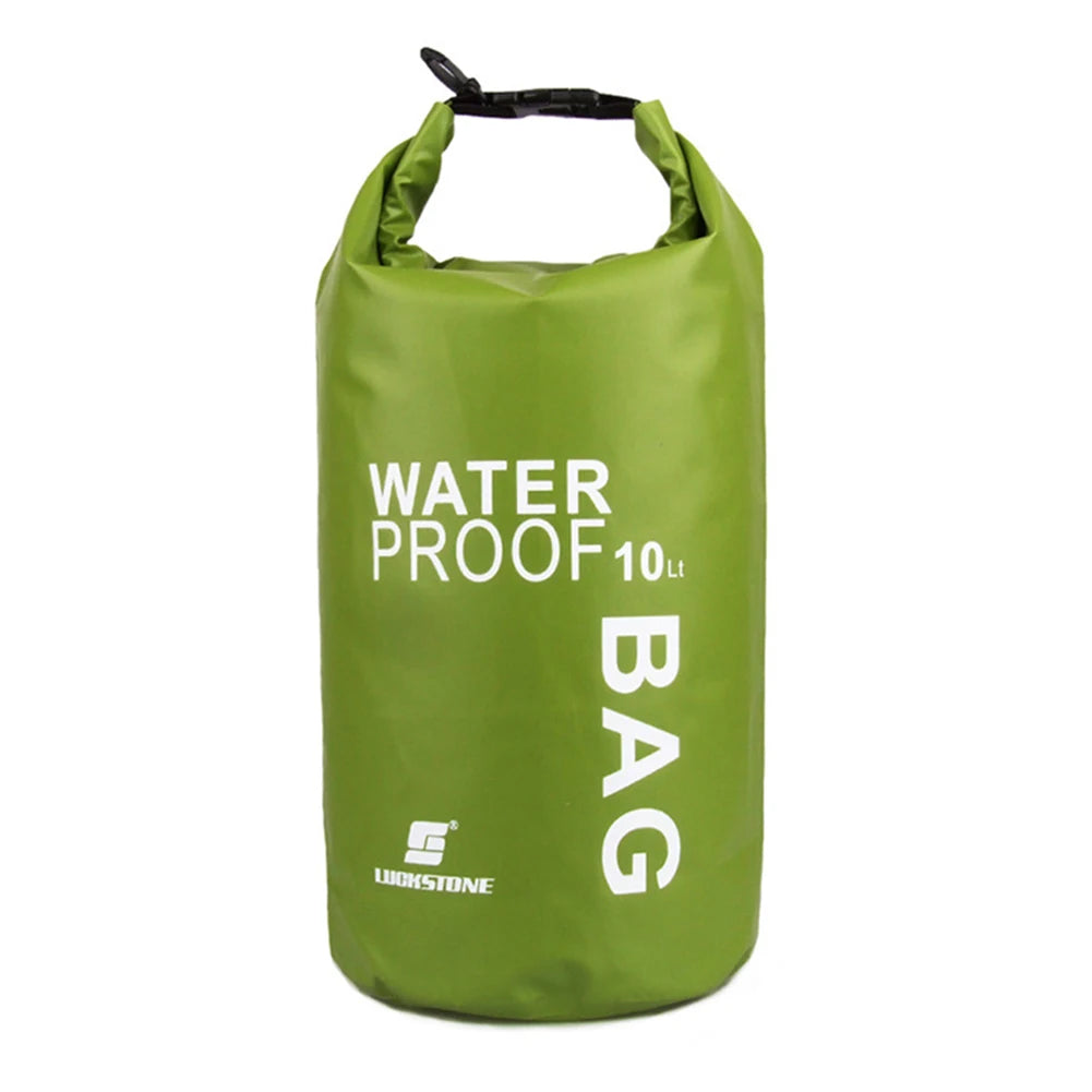 Sac sec étanche 2L/3L/5L/10L, sac flottant pour natation, Rafting, kayak, Trekking en rivière, voile, canoë, bateau