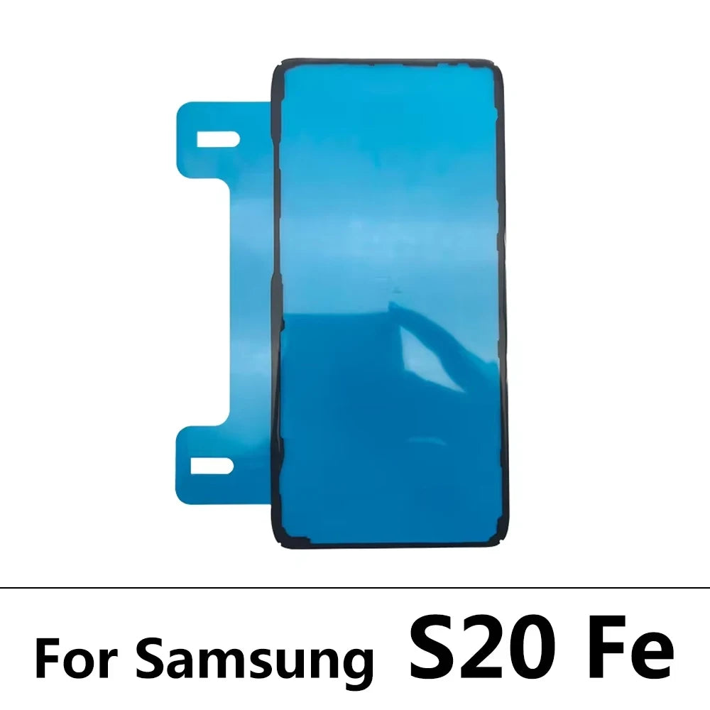 Nouveau autocollant adhésif étanche, boîtier arrière, couvercle de batterie, ruban adhésif pour Samsung S20 Fe S21 S22 Plus S23 Ultra S24 S21 Fe S22