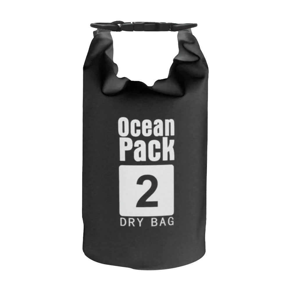 Sac sec étanche 2L/3L/5L/10L, sac flottant pour natation, Rafting, kayak, Trekking en rivière, voile, canoë, bateau