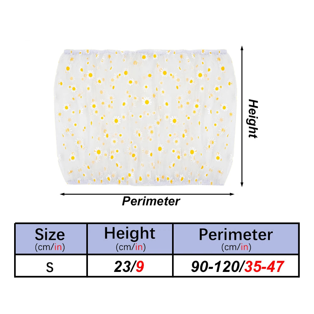 Couverture de filet de Cage à oiseaux réglable, attrape-plumes de graines de Cage à oiseaux, protection de jupe souple, filet en maille en Nylon pour Cages ronds et carrés