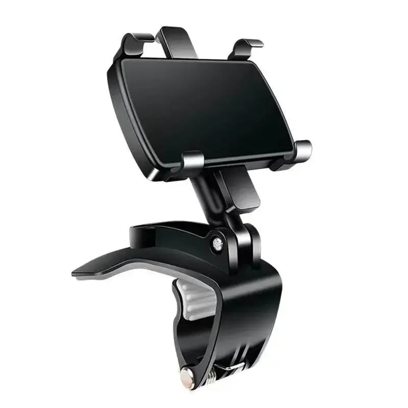Multi-function Car Mobile Phone Holder Dashboard Mirror/GPS Mobile Phone Holder Clip 360 Degree Rotatable Car Accessories