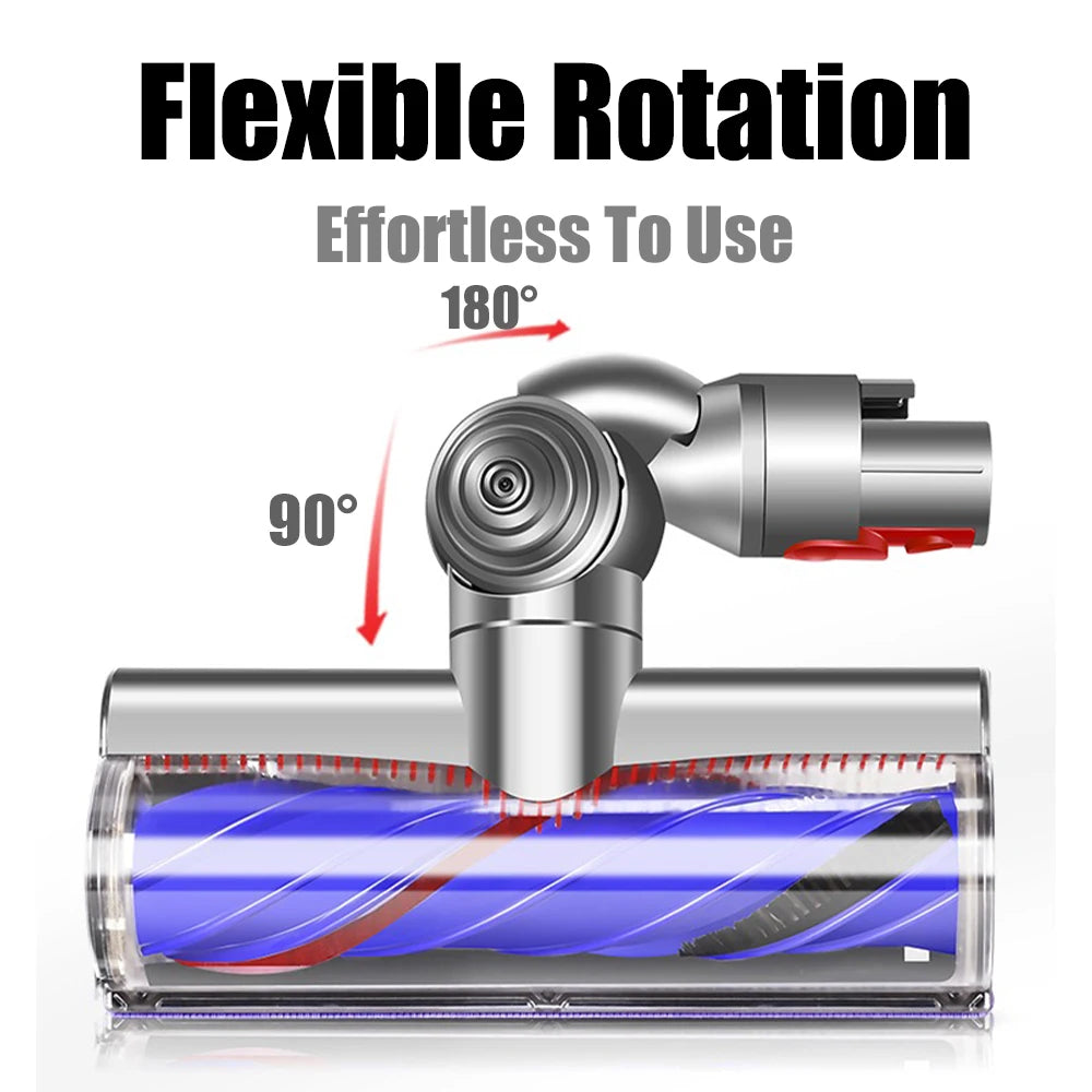 Pour Dyson V7 V8 V10 V11 V15 aspirateur Anti Entangleme tête de nettoyage à entraînement Direct, tête de nettoyage de tête de moteur brosse outil de Turbine