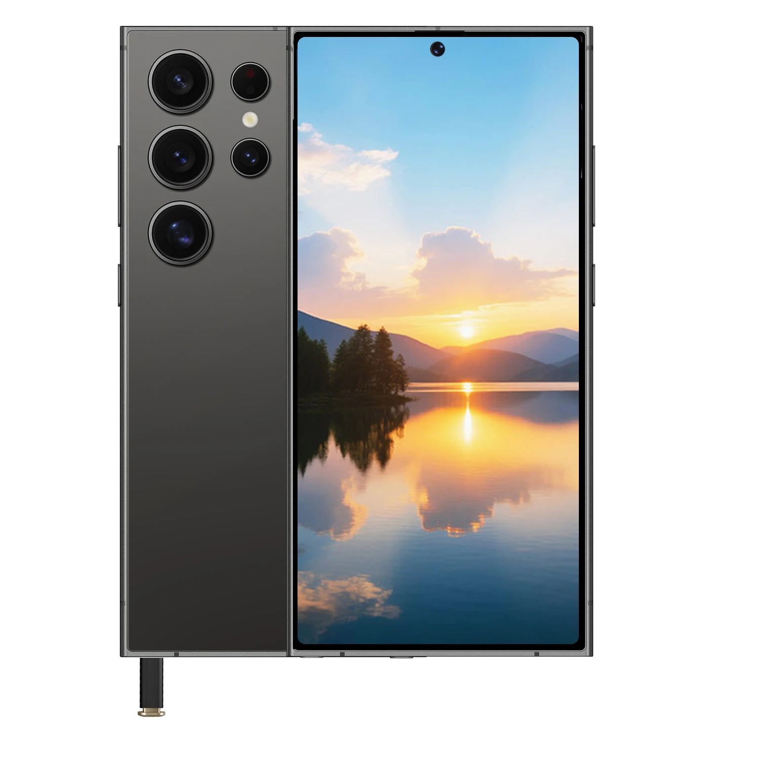 S25 Pro, téléphone intelligent Android, 6.8 pouces, 8 + 256GB ROM, double SIM, téléphone portable, Google Play Store, 24 + 48MP, 6000mAh, téléphones portables