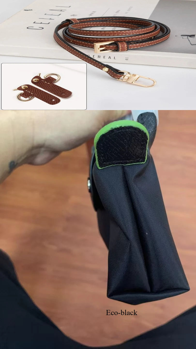 Y2k – sac fourre-tout en Nylon, Mini sac 2025, sangle d'épaule en forme de boulette, ceinture sans poinçon, accessoire de Conversion perforé