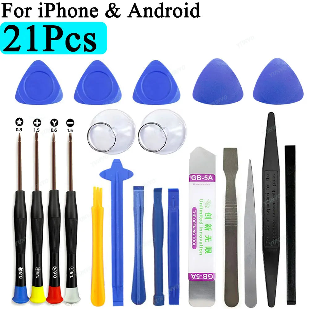 Mobile Phone Repair Tools Disassemble Repair Set for iPhone Screwdriver Combination Skid Multi Function Disassembly for iPhone