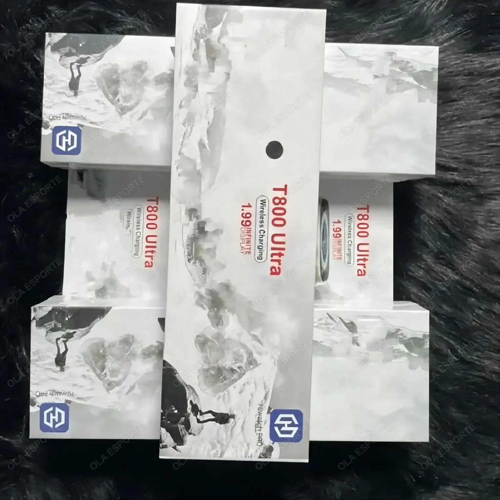 Wholesale T800 Ultra Smart Watch Men 49mm Series 8 AMOLED Screen NFC Compass Waterproof For Apple Watch IWO Ultra 9 Smartwatch