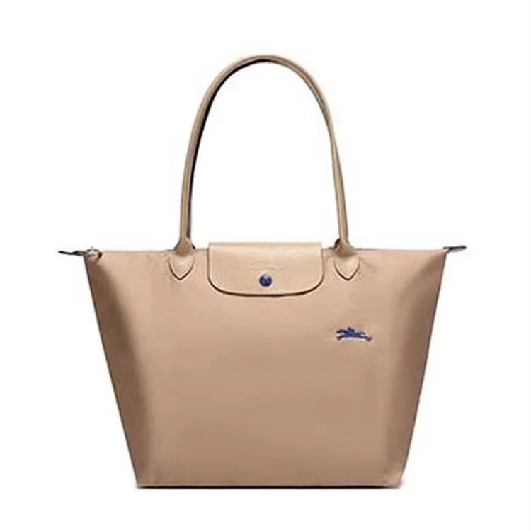 1 femmes pliable hobos nylon sac à main sacs classiques dame sac fourre-tout brodé sacs à bandoulière courts et longchamp poignées sacs