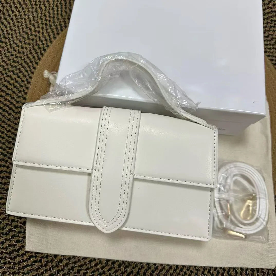 Ja-Sac à Main en Cuir de Veau pour Femme, Sacoche à Bandoulière Simple, Diagonale, Nouvelle Collection 2025